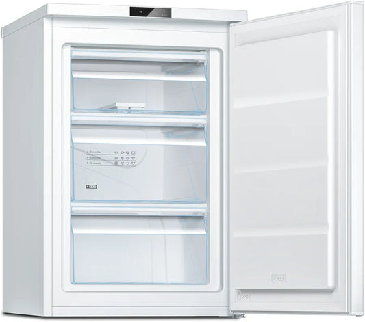 Bosch GTV15NWEBG Series 2 Static Under Counter Freezer, White, E Rated