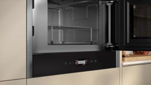 Neff NR4GR31G1B N70 Built-In Microwave with Grill, Graphite Grey