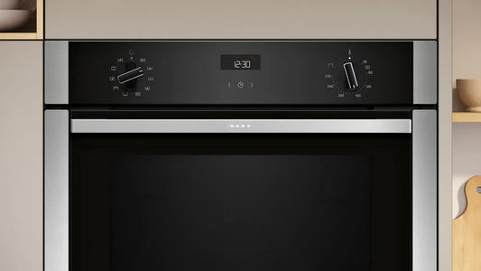 Neff B3ACE4AN3B N50 Built-In Electric Single Oven, Stainless Steel, A+ Rated