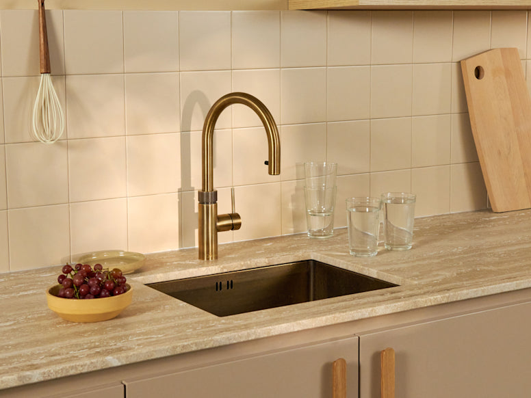 Quooker Flex Round (FXRPTB) + PRO3 Tank + Cold Water Filter (CWF)