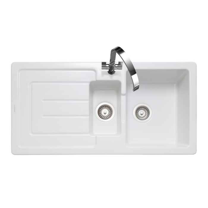 Rangemaster CAU10102WH/ Austell Sink