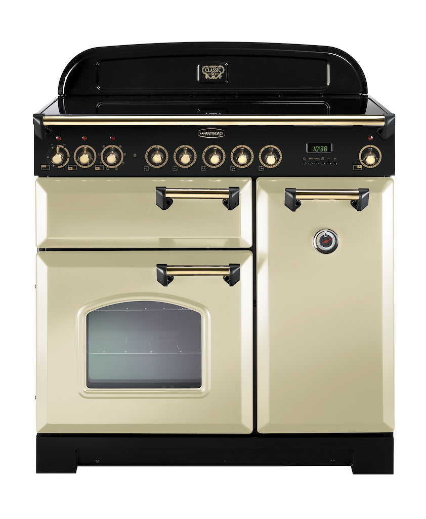 Rangemaster CDL90ECCR/B 90cm Electric Range Cooker