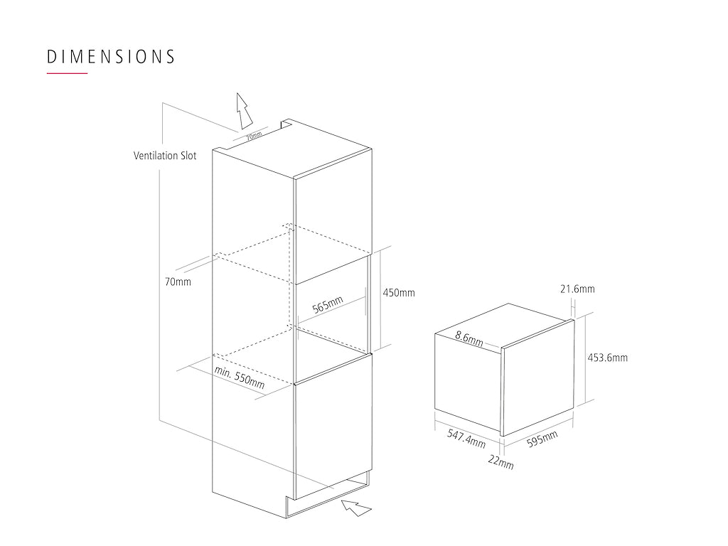 Built-In Combination Microwave