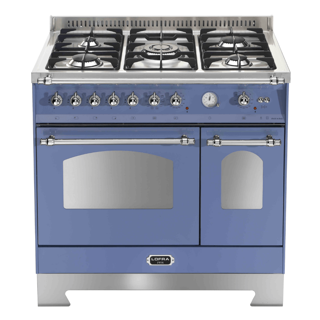 Dolcevita 90 cm Double Electric Oven Dual Fuel Range Cooker