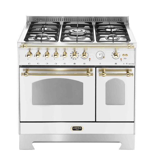 Dolcevita 90 cm Double Electric Oven Dual Fuel Range Cooker