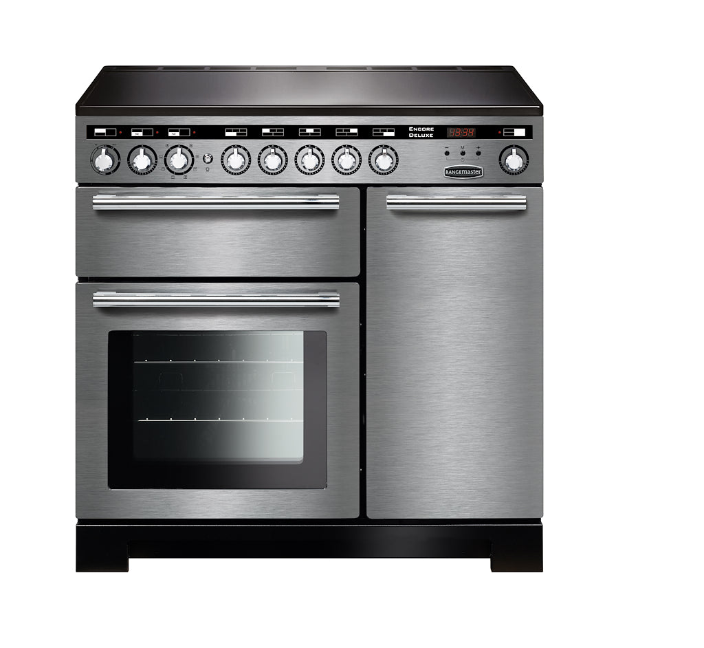 Rangemaster EDL90EISS/C Encore Deluxe 90 Induction Range Cooker