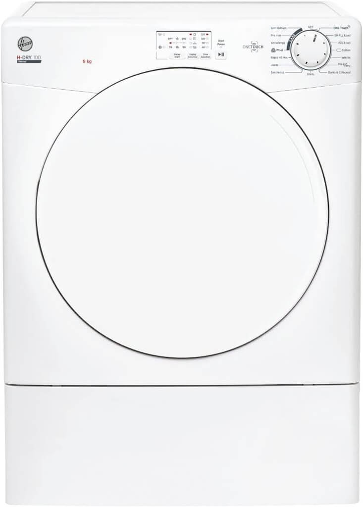 Hoover HLEV9LF-80 Freestanding 9kg Vented Tumble Dryer