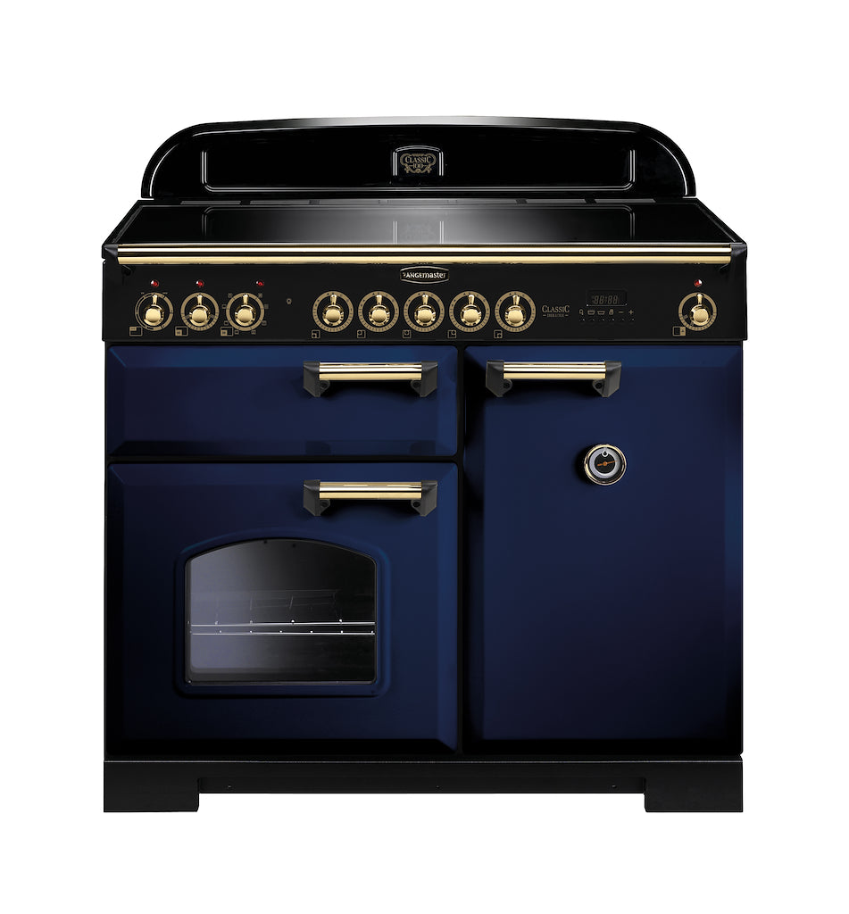 Rangemaster CDL100EIRB/B 100cm Electric Range Cooker - Regal Blue
