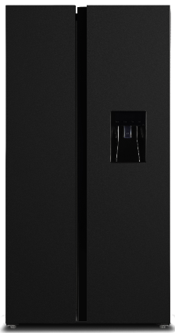 Tesla T582SBSB Side by Side Fridge Freezer