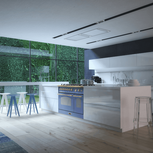 Dolcevita 90 cm Triple Electric Oven Dual Fuel Range Cooker