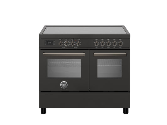 PRO105I2EXT 100 cm induction top, electric double oven, Professional Series