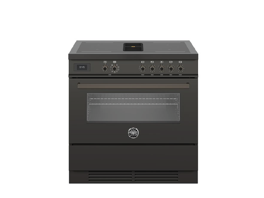 PROCH94I1EXT, 90 cm Air-Tec cooker with induction top and integrated hood, electronic oven, Professional Series