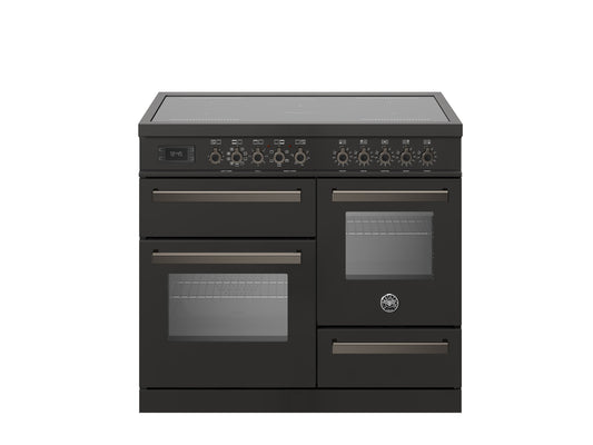 PRO105I3EXT, 100 cm induction top, electric triple oven, Professional Series