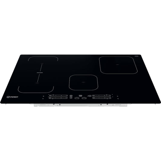 77CM Push&Go Induction Hob - Black - 9 Power Levels - Touch Control With Dualzone and Boost Power
