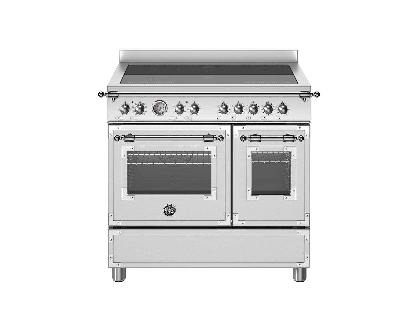 Bertazzoni Heritage Series, 90 cm induction top, electric double oven