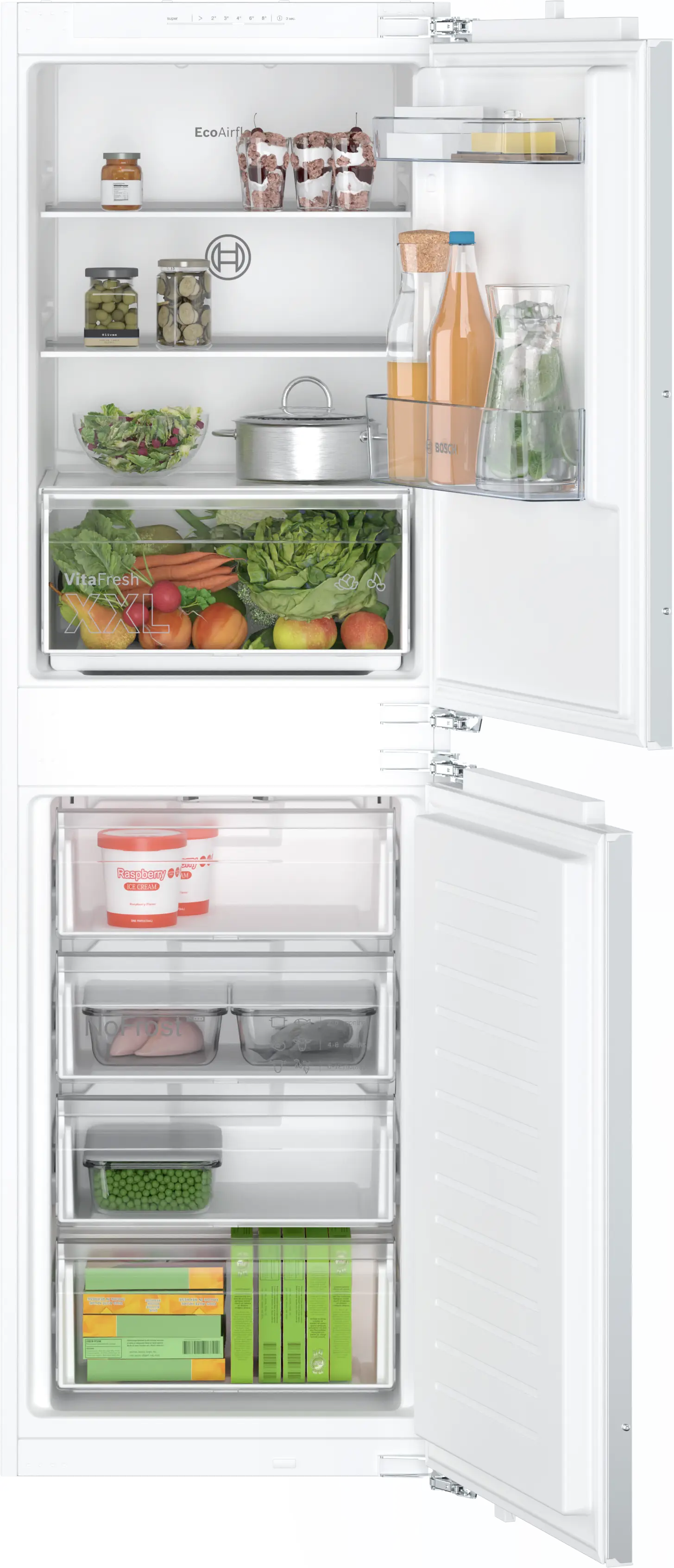 Integrated 50/50 Fridge Freezers