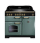 Rangemaster CDL100EIMG/B 100cm Electric Range Cooker - Matt Green