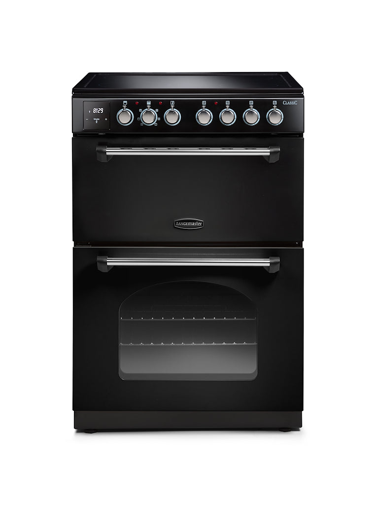 Rangemaster CLA60ECBL/C 60cm Classic Ceramic Cooker