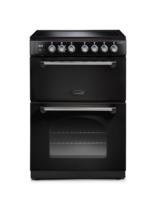 Rangemaster CLA60ECBL/C 60cm Classic Ceramic Cooker