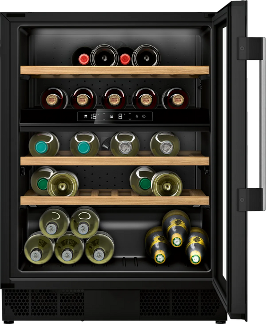 Neff KU9213HG0G N70 Integrated Wine Cooler, Black, G Rated