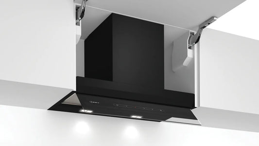 Neff D65XAM2S0B N70 Integrated Cooker Hood, Black, B Rated