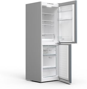 KGN34NLEAG, Free-standing fridge-freezer with freezer at bottom