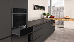 Neff N1AHA01G0B N50 Warming Drawer, Graphite Grey