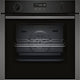 Neff N50 Slide and Hide B6ACH7HG0B Built-In Electric Single Oven with Pyrolytic Cleaning, Stainless Steel, A Rated