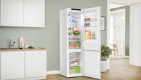 KGN392WDFG, Free-standing fridge-freezer with freezer at bottom