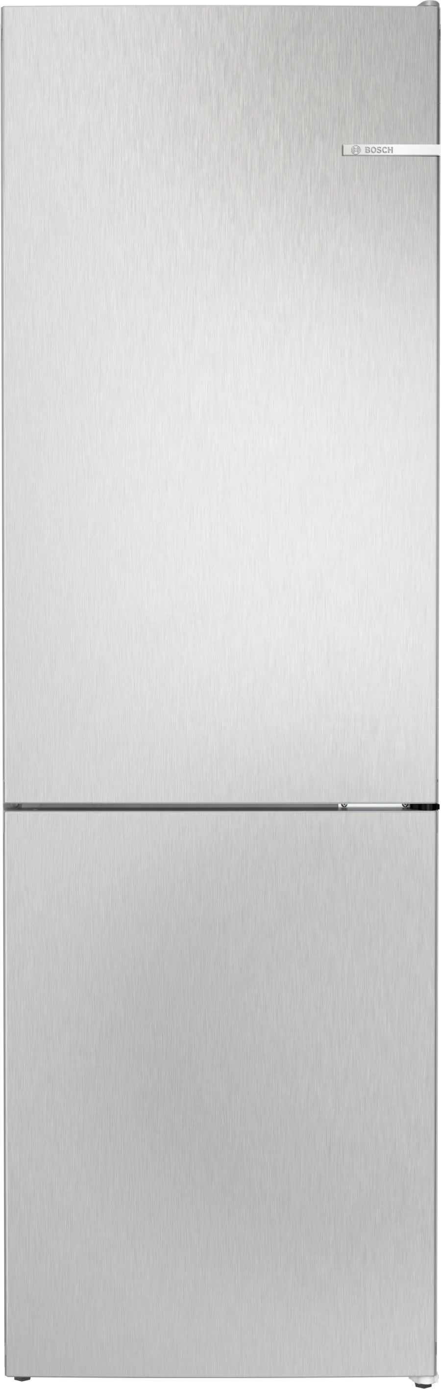 Bosch KGN362LDFG Series 4 No Frost Fridge Freezer, 60/40, Stainless Steel, D Rated