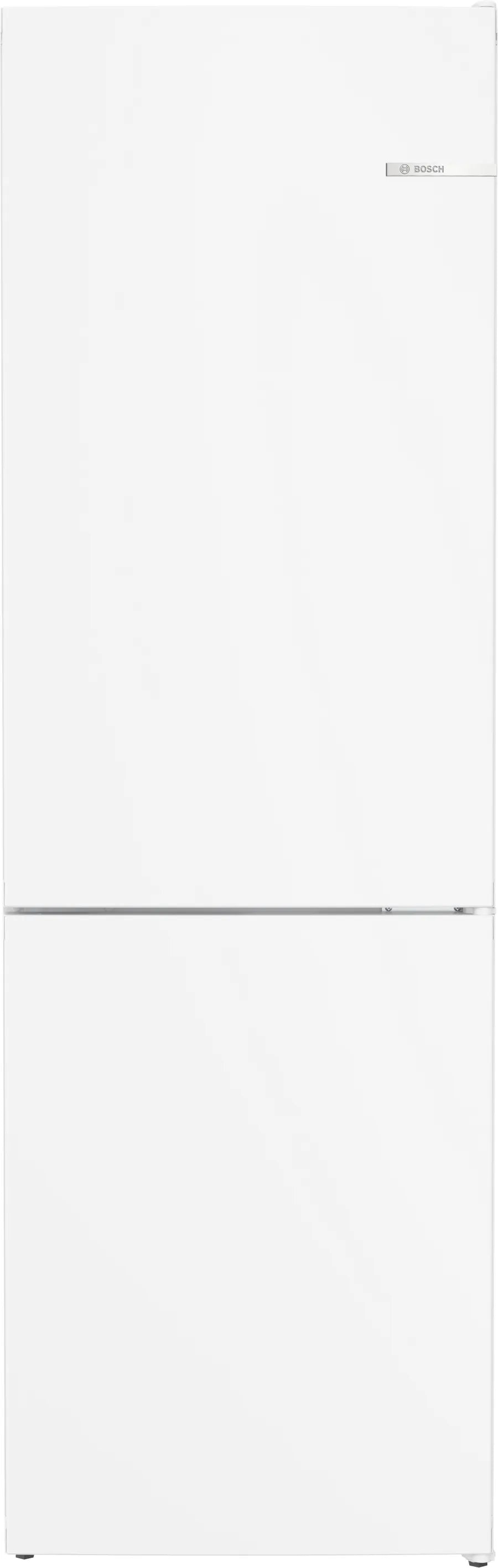 Bosch KGN362WDFG Series 4 Frost Free Fridge Freezer, 60/40, White, D Rated