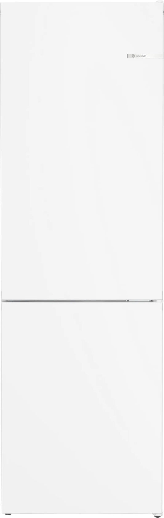 Bosch KGN362WDFG Series 4 Frost Free Fridge Freezer, 60/40, White, D Rated