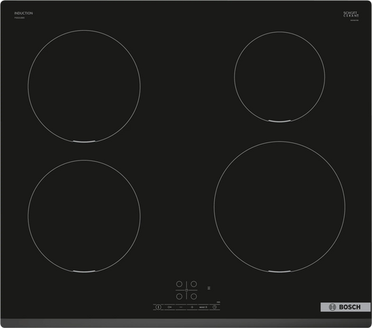 Bosch Series 4 PIE61ABB5E 59cm Induction Hob - Matt Black