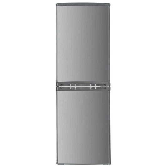 Teknix STF1448S, 142L Fridge Freezer, Static, Dark Inox