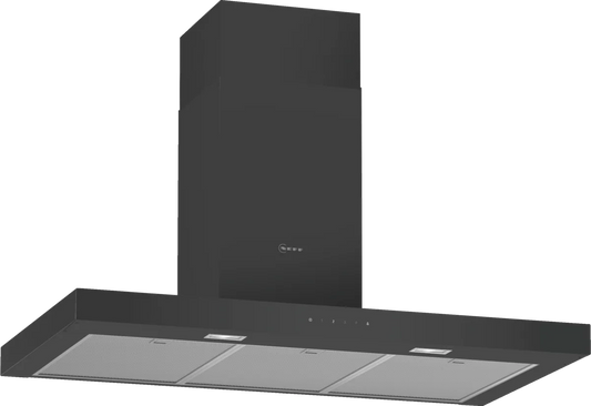 Neff D94BHM1S5B N50 90cm Chimney Cooker Hood, Black, B Rated