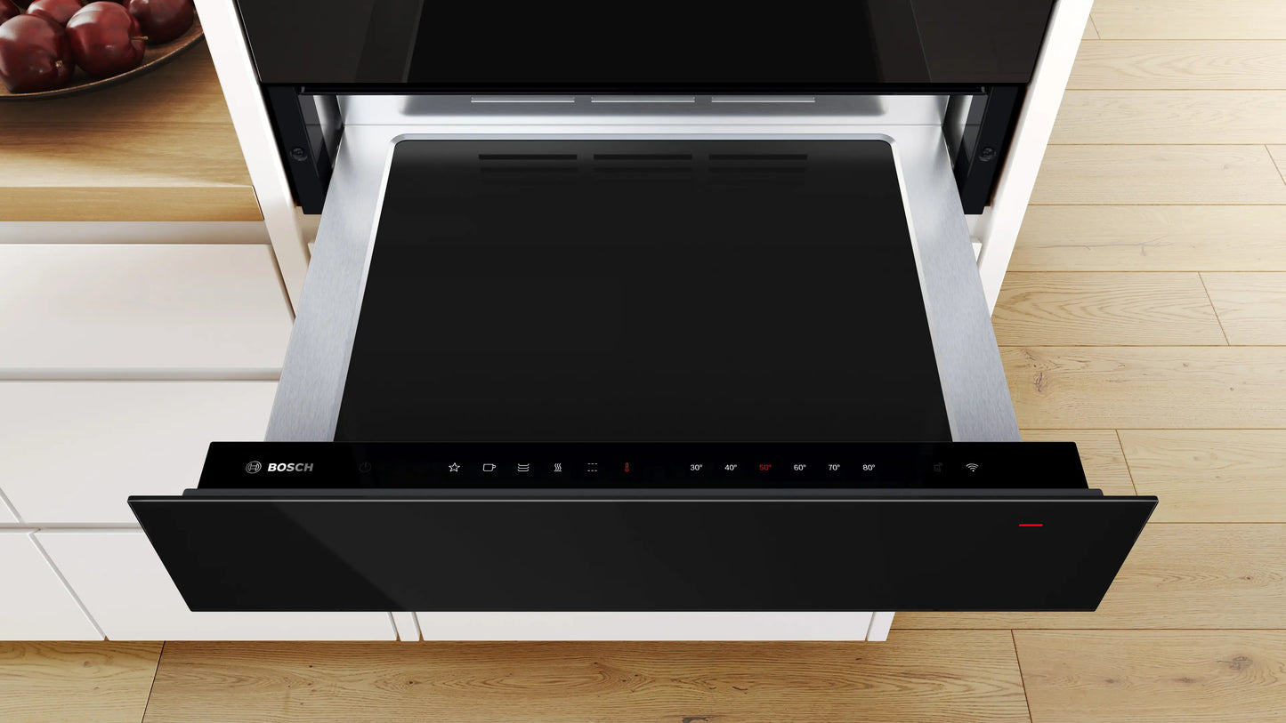 Bosch BID7101B1B Series 8 Warming Drawer, Black