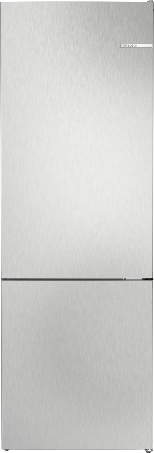 Bosch KGN492LDFG Series 4 No Frost Fridge Freezer, 70/30, Stainless Steel, D Rated