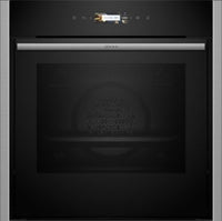 Neff N70 Slide and Hide B54CR31N0B Built-In Electric Single Oven, Stainless Steel, A+ Rated