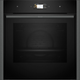 Neff N90 Slide and Hide B64CS71G0B Built-In Electric Single Oven, Graphite Grey with Pyrolytic Cleaning, A+ Rated