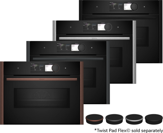 Neff C29MY7MY0 N90, Built-in compact oven with microwave function, 60 x 45 cm, Flex Design