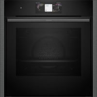 Neff B64CT73G0B N90 Slide & Hide Pyrolytic Multifunction Single Oven – GRAPHITE