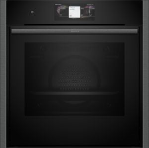 Neff B64CT73G0B N90 Slide & Hide Pyrolytic Multifunction Single Oven – GRAPHITE