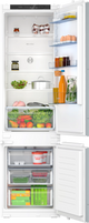Bosch KIN96NSE0G Series 2 No Frost Integrated Fridge Freezer, Sliding Hinge, 70/30, White, E Rate