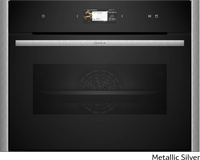 Neff C29FS3AY0 N 90, Built-in compact oven with steam function, 60 x 45 cm, Flex Design