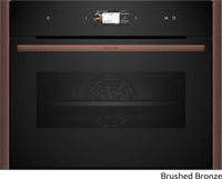 Neff C29FS3AY0 N 90, Built-in compact oven with steam function, 60 x 45 cm, Flex Design