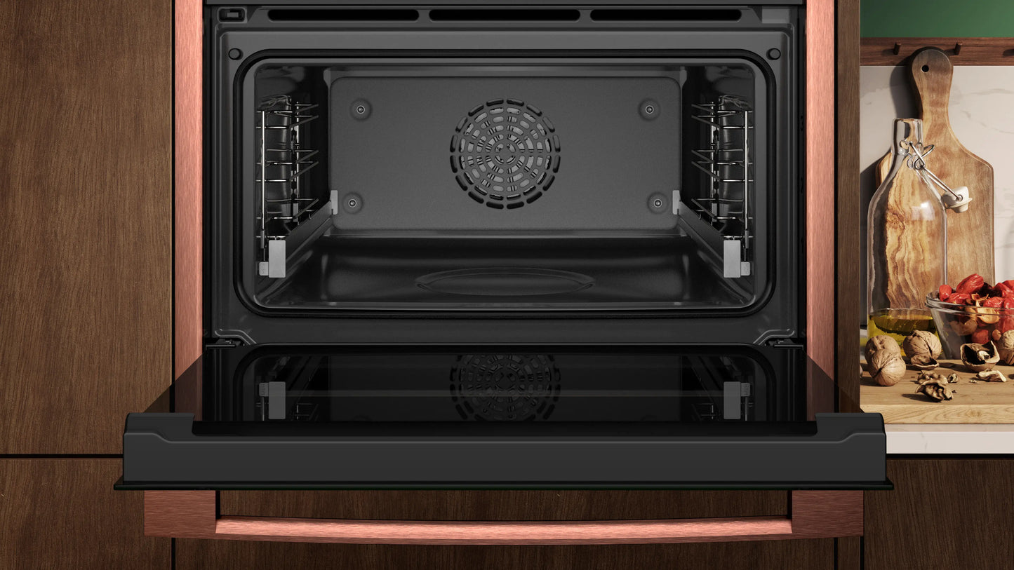 Neff C29FS3AY0 N 90, Built-in compact oven with steam function, 60 x 45 cm, Flex Design