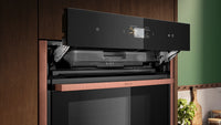Neff C29FS3AY0 N 90, Built-in compact oven with steam function, 60 x 45 cm, Flex Design