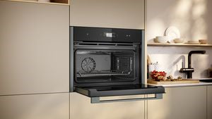 C24FS31G0B, Built-in compact oven with steam function