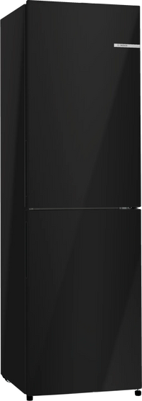 Bosch KGN27NBEAG Series 2 No Frost Fridge Freezer, 50/50, Black, E Rated