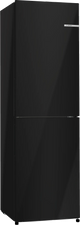 Bosch KGN27NBEAG Series 2 No Frost Fridge Freezer, 50/50, Black, E Rated